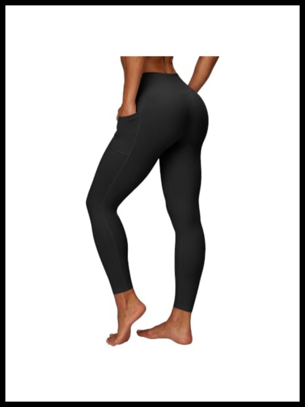 High Waisted Leggings with Pockets for Women - Tummy Control, No See Through